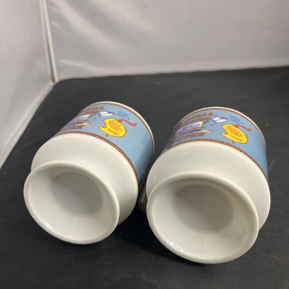 Vintage Maxwell House Pedestal Coffee Cups Mugs Good to the Last Drop - Set of 2 - Picture 7 of 7